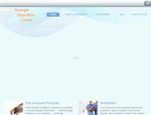 Tablet Screenshot of medicine-georgia.com
